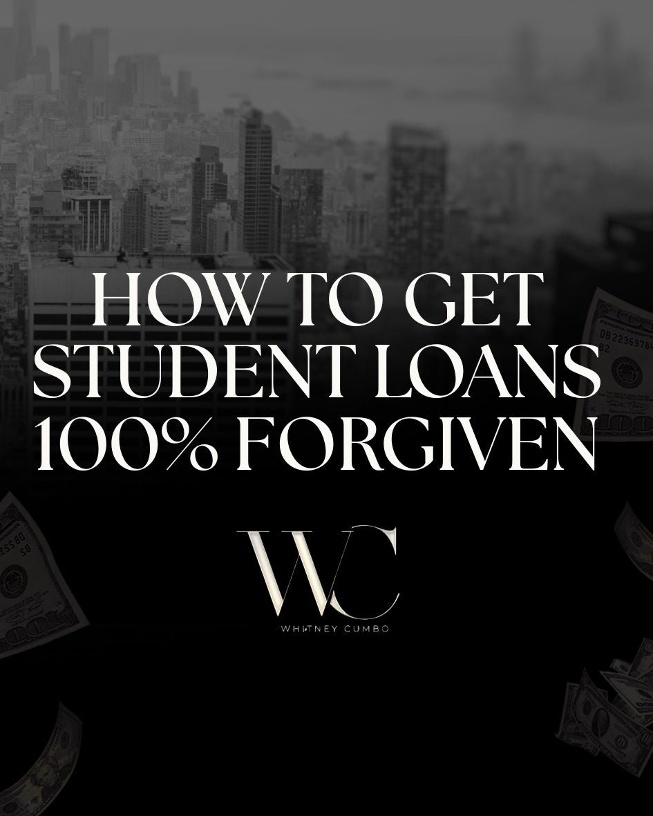 How to get student loans 100% forgiven