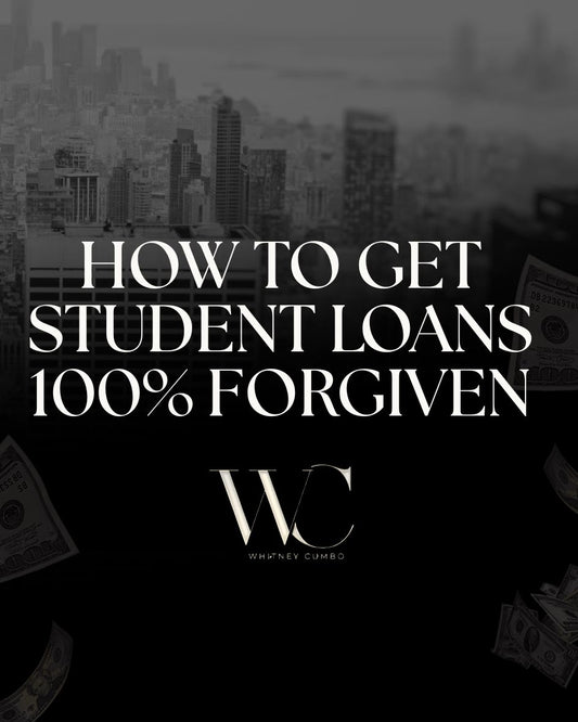 How to get student loans 100% forgiven ebook