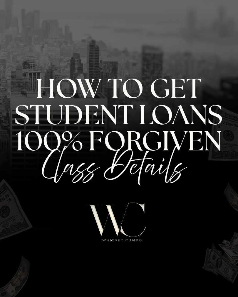 Student Loan Forgiveness Class + eBook