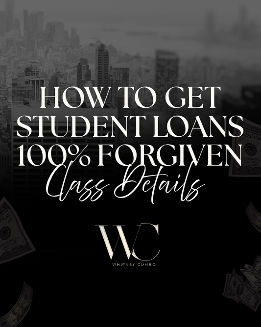 Student Loan Forgiveness Class + eBook